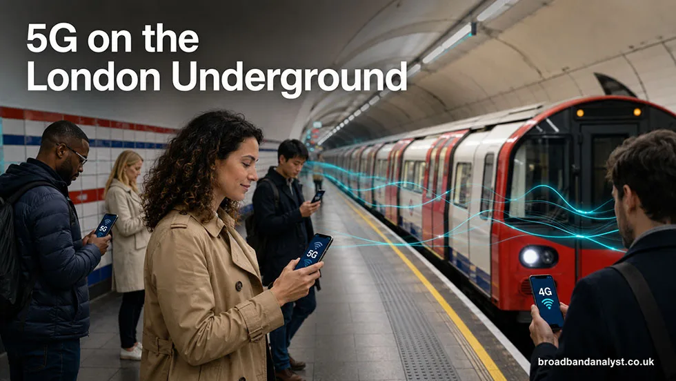 5g on the London Underground