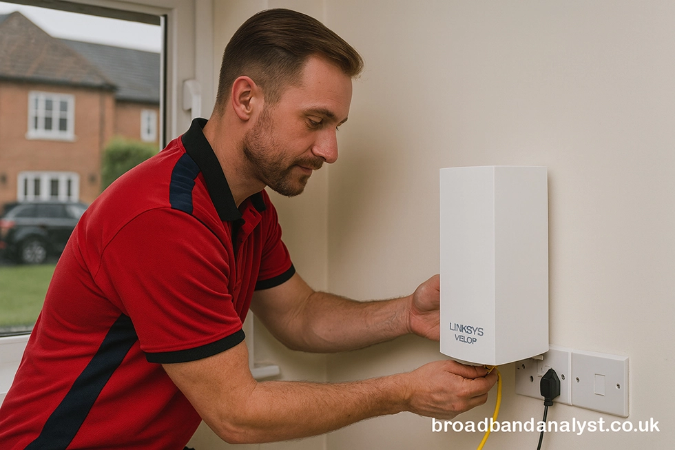 Befibre router installation