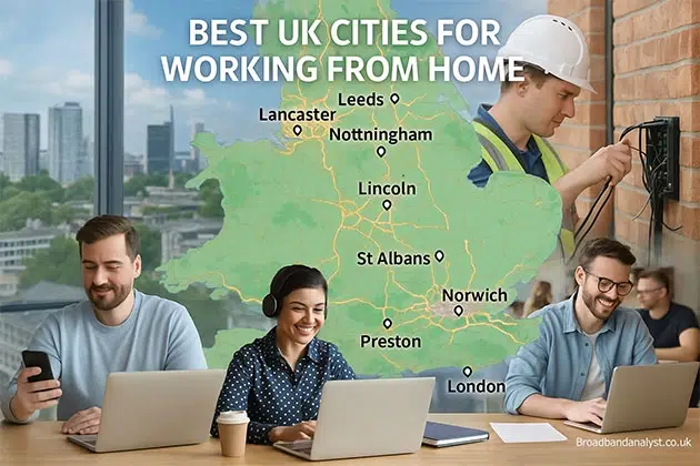 Best UK cities for remote working