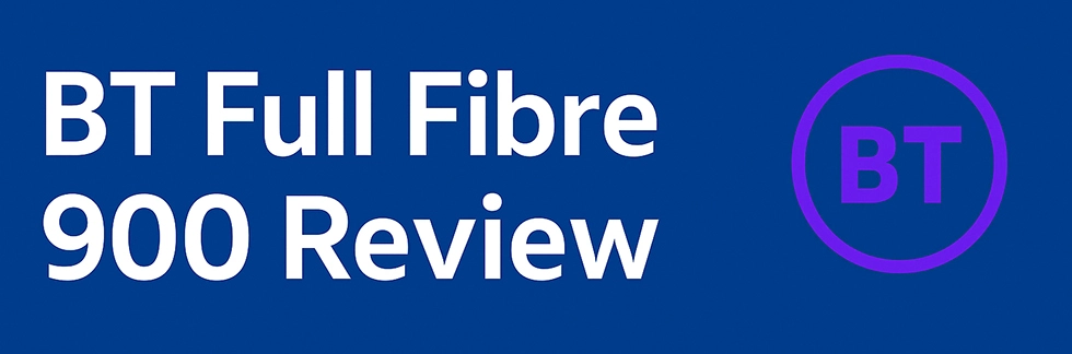 BT Full Fibre 900 Review
