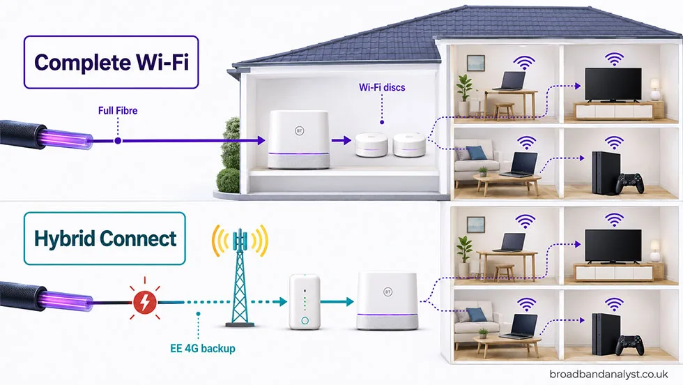 Complete Wi-Fi and Hybrid Connect