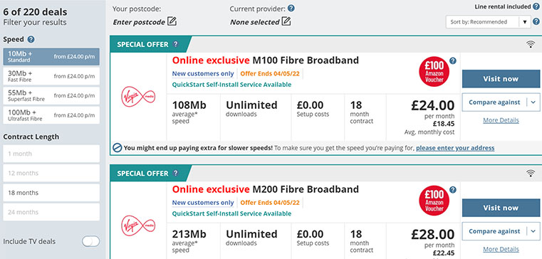 Compare Broadband