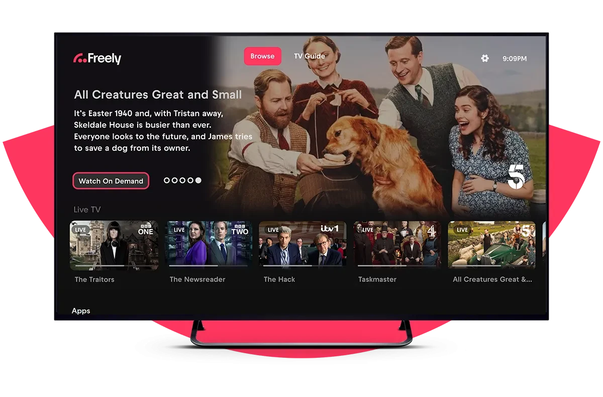 Freely adds CNN and Warner Bros Discovery channels