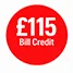 gbp115 bill credit