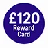 gbp120 reward card