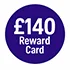 gbp140 reward card