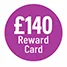 gbp140 Reward card