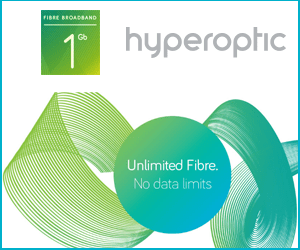Hyperoptic fibre broadband