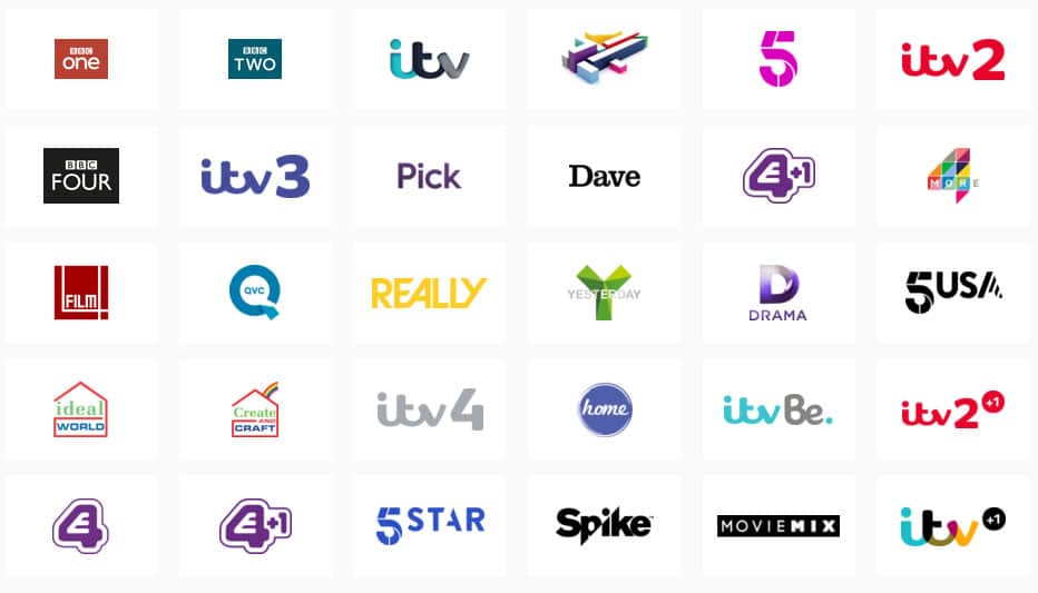 TalkTalk TV Channels